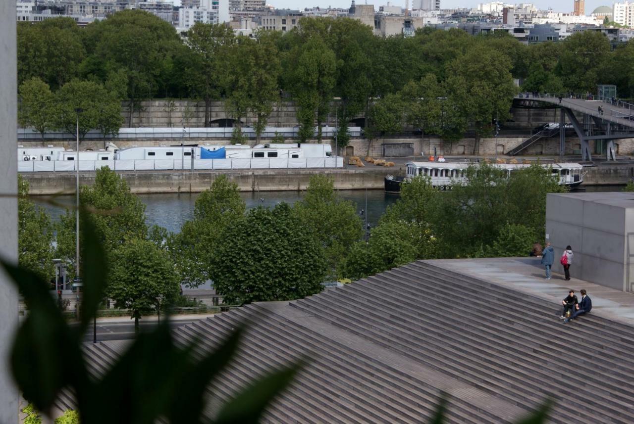Seine Front Room / Lib. F.Mitterrand ปารีส ภายนอก รูปภาพ